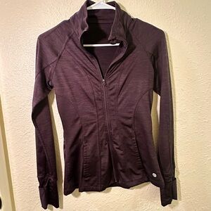 Purple Zip-Up Jacket